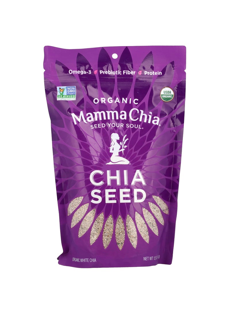 Organic White Chia Seed, 12 oz (340 g)